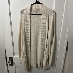 Loft long knit sweater